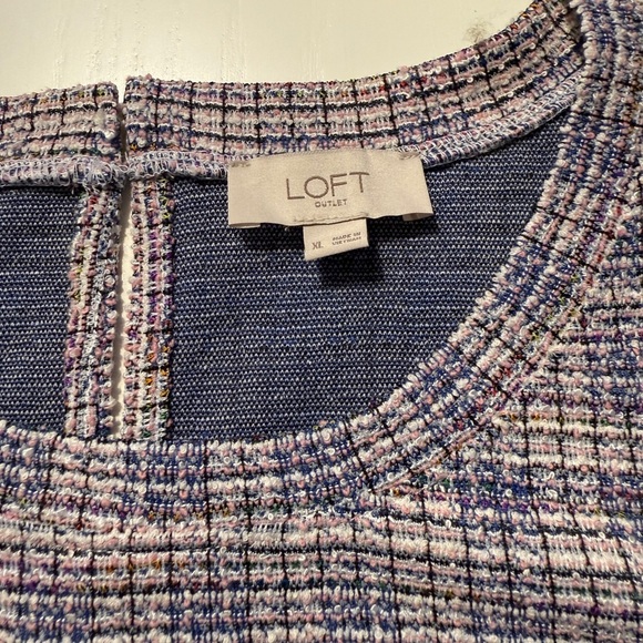 Loft tweed short sleeve dress - Picture 4 of 7